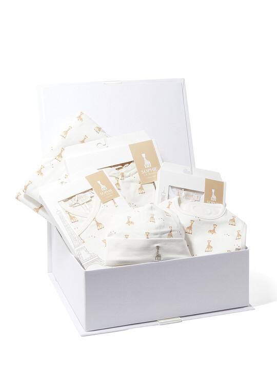 Sophie La Girafe Lifestarter - Premium Unisex Newborn Garment Gift Box image number 1